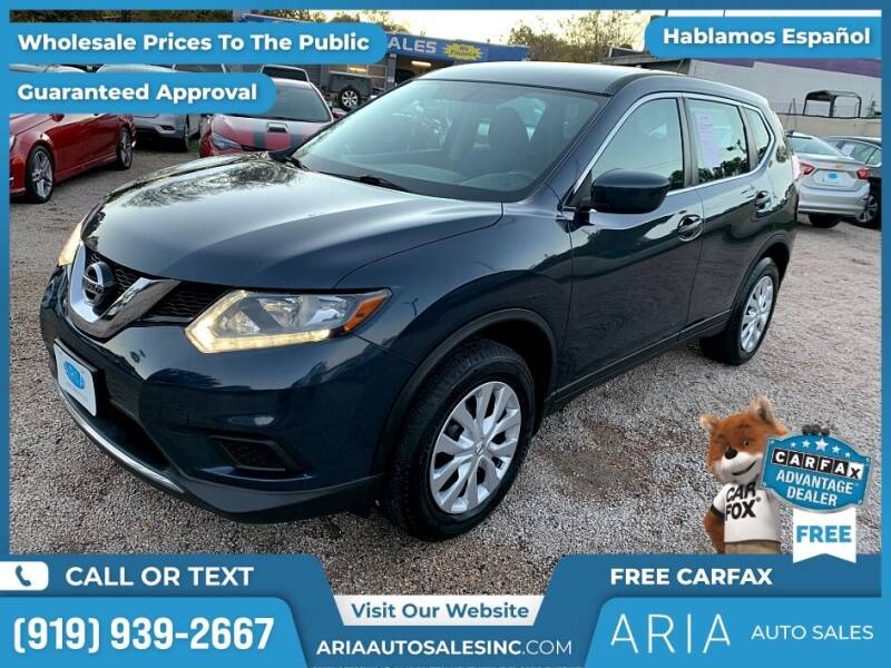2016 Nissan Rogue for sale at ARIA AUTO SALES INC in Raleigh NC