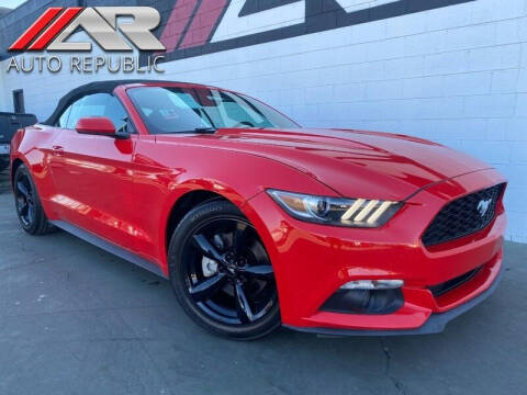 2015 Ford Mustang for sale at Auto Republic Fullerton in Fullerton CA