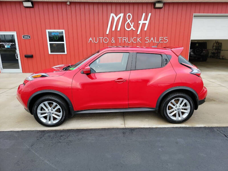 2015 Nissan JUKE for sale at M & H Auto & Truck Sales Inc. in Marion IN