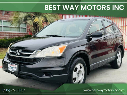 2011 Honda CR-V for sale at BEST WAY MOTORS INC in San Diego CA