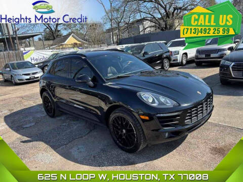 2018 Porsche Macan for sale at Heights Motor Credit in Houston TX