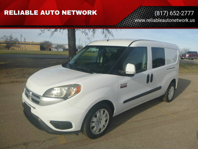 2017 RAM ProMaster City for sale at RELIABLE AUTO NETWORK in Arlington TX