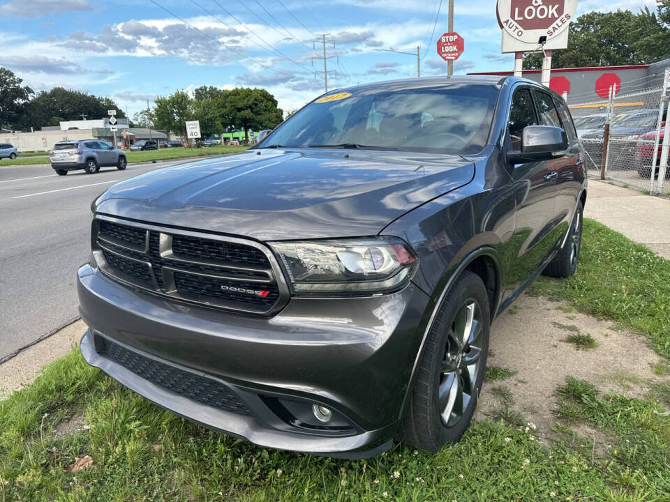 2017 Dodge Durango for sale at Matthew's Stop & Look Auto Sales in Detroit, MI