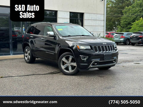 2014 Jeep Grand Cherokee for sale at S&D Auto Sales in West Bridgewater MA