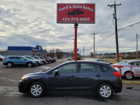 2012 Subaru Impreza for sale at Ford's Auto Sales in Kingsport TN