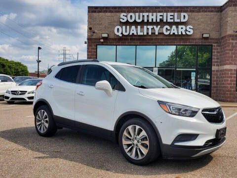 2017 Buick Encore for sale at SOUTHFIELD QUALITY CARS in Detroit MI