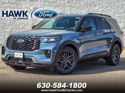 2025 Ford Explorer for sale at Hawk Ford of St. Charles in Saint Charles IL