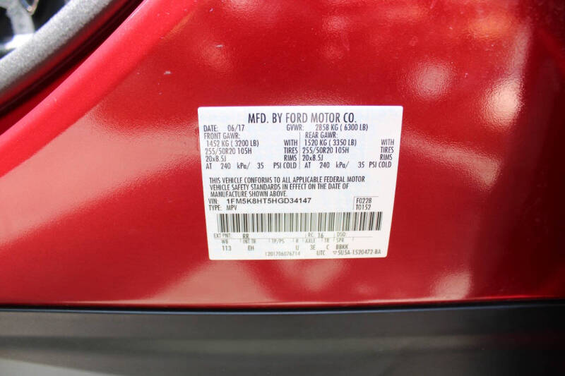 2017 Ford Explorer Platinum