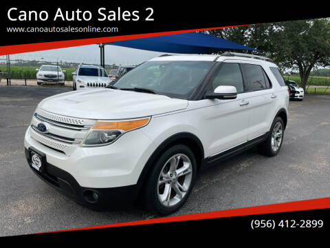 2013 Ford Explorer for sale at Cano Auto Sales 2 in Harlingen TX