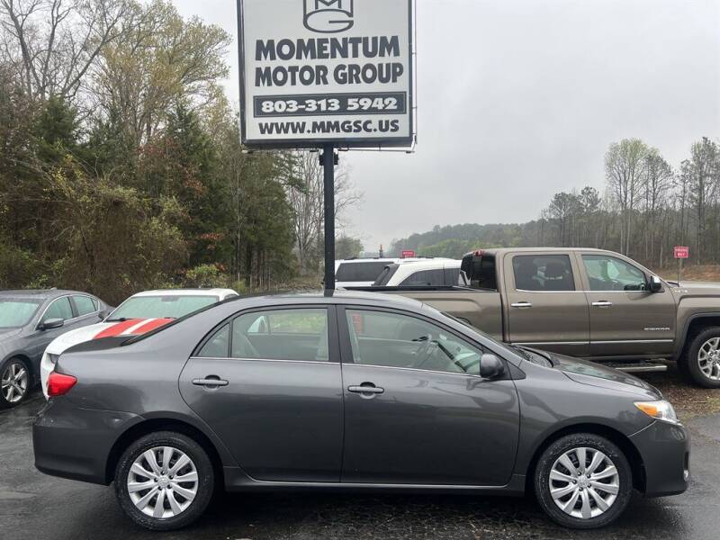 2013 Toyota Corolla for sale at Momentum Motor Group in Lancaster SC