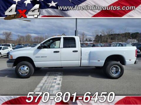 2004 Dodge Ram Pickup 3500 for sale at FUELIN FINE AUTO SALES INC in Saylorsburg PA