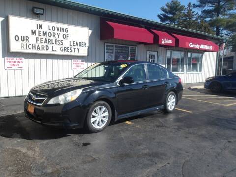 2010 Subaru Legacy for sale at GRESTY AUTO SALES in Loves Park IL
