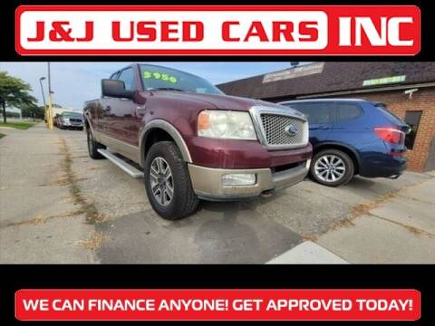 2004 Ford F-150 for sale at J & J Used Cars inc in Wayne MI