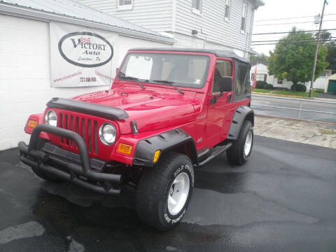 2000 Jeep Wrangler for sale at VICTORY AUTO in Lewistown PA