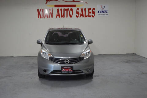 2014 Nissan Versa Note for sale at Kian Auto Sales in Sacramento CA