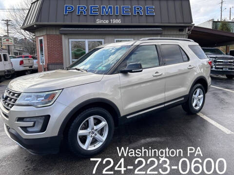 2017 Ford Explorer for sale at Premiere Auto Sales in Washington PA