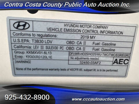 2019 Hyundai Ioniq Hybrid Blue