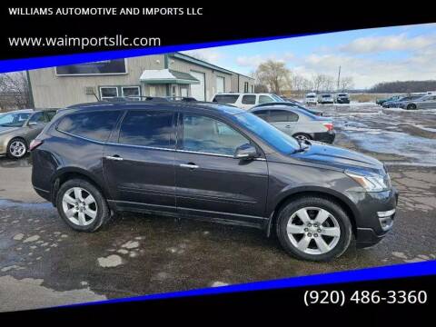 2016 Chevrolet Traverse for sale at WILLIAMS AUTOMOTIVE AND IMPORTS LLC in Neenah WI