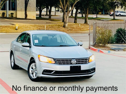 2016 Volkswagen Passat for sale at Texas Drive Auto in Dallas TX