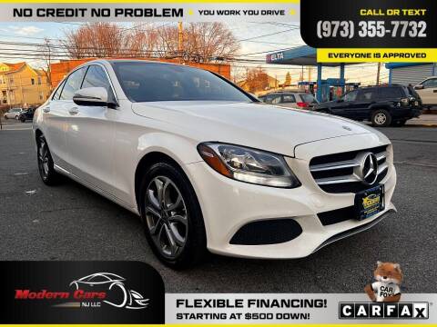 2018 Mercedes-Benz C-Class for sale at Modern Cars in Irvington NJ