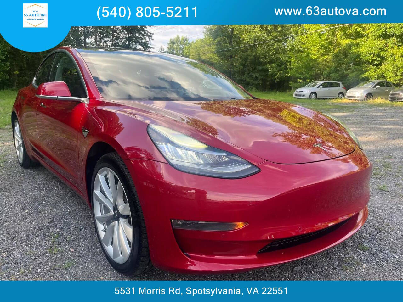 2018 Tesla Model 3 for sale at 63 Auto Inc in Spotsylvania, VA