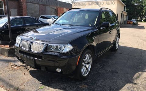 2008 BMW X3 for sale at Corning Imported Auto in Corning NY