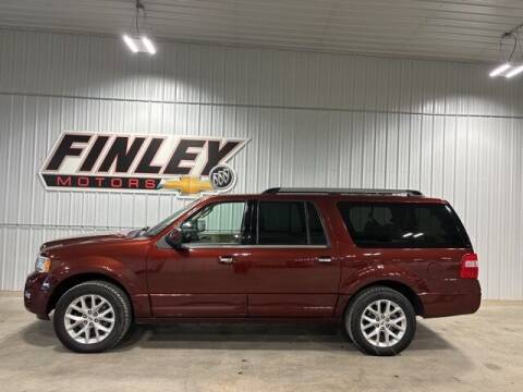 2017 Ford Expedition EL for sale at Finley Motors in Finley ND