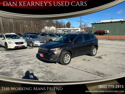 2015 Jeep Cherokee for sale at DAN KEARNEY'S USED CARS in Center Rutland VT