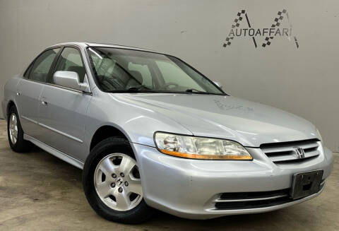 2002 Honda Accord for sale at Autoaffari LLC in Sacramento CA