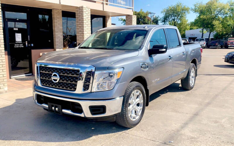 2017 Nissan Titan for sale at Miguel Auto Fleet in Grand Prairie TX