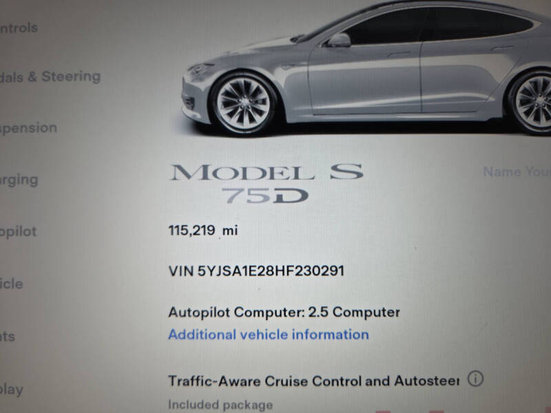 2017 Tesla Model S 75D