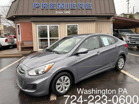 2016 Hyundai Accent for sale at Premiere Auto Sales in Washington PA