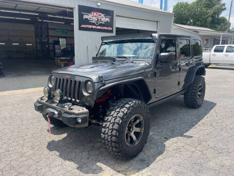 2016 Jeep Wrangler Unlimited for sale at Jack Foster Used Cars LLC in Honea Path SC