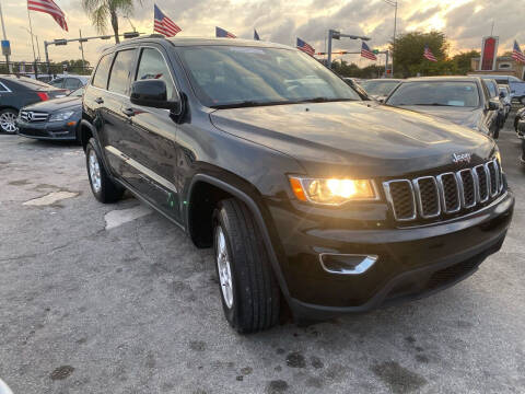 2017 Jeep Grand Cherokee for sale at America Auto Wholesale Inc in Miami FL