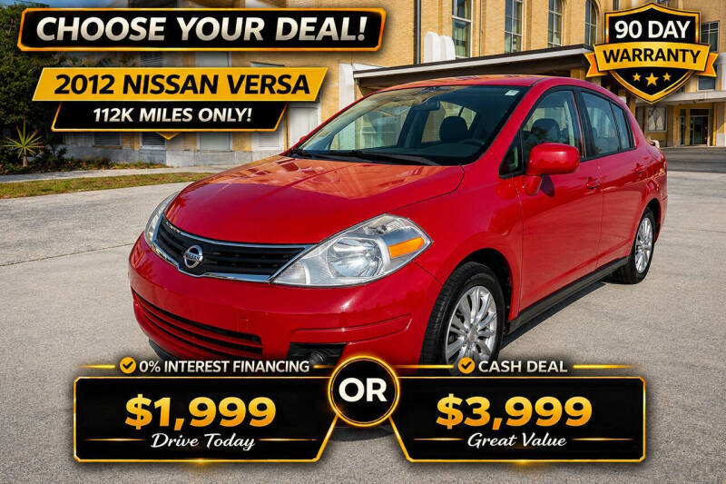 2012 Nissan Versa 1.8 S