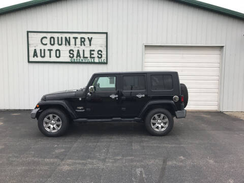 2010 Jeep Wrangler Unlimited for sale at COUNTRY AUTO SALES LLC in Greenville OH