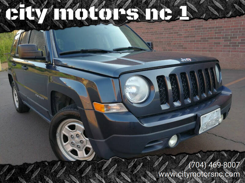 2014 Jeep Patriot for sale at city motors nc 1 in Harrisburg NC