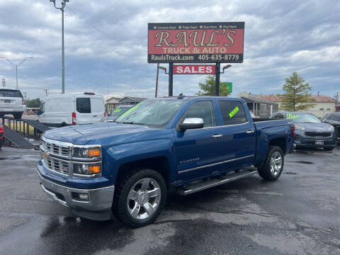 2015 Chevrolet Silverado 1500 for sale at RAUL'S TRUCK & AUTO SALES, INC in Oklahoma City OK