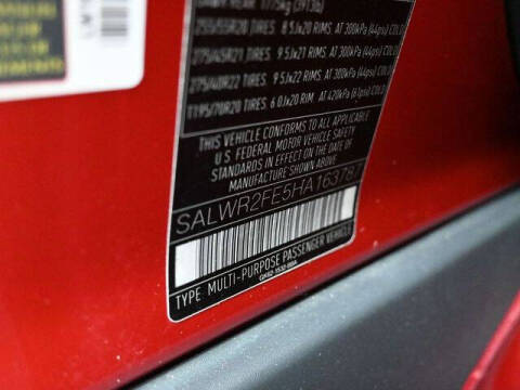 2017 Land Rover Range Rover Sport