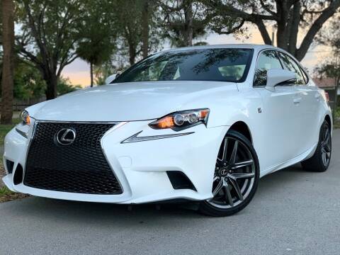 2016 Lexus IS 200t for sale at HIGH PERFORMANCE MOTORS in Hollywood FL