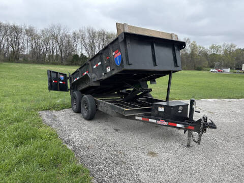 2024 Interstate 12ft Dump trailer for sale at CarSmart Auto Group in Orleans IN