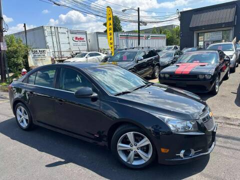 2014 Chevrolet Cruze for sale at Giordano Auto Sales in Hasbrouck Heights NJ