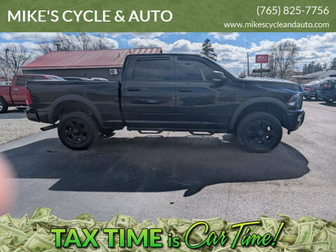 2017 RAM 2500 for sale at MIKE'S CYCLE & AUTO in Connersville IN