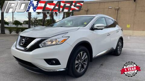 2016 Nissan Murano for sale at IRON CARS in Hollywood FL