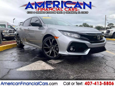 2018 Honda Civic for sale at American Financial Cars in Orlando FL