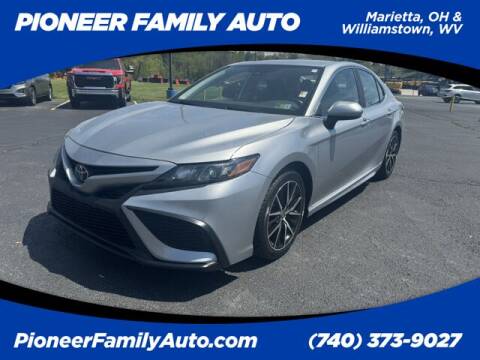 2021 Toyota Camry for sale at Pioneer Family Preowned Autos of WILLIAMSTOWN in Williamstown WV
