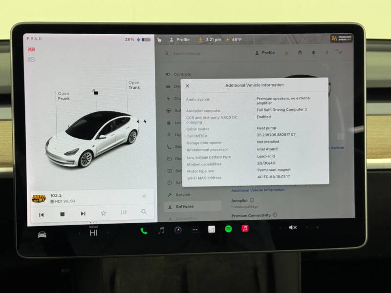 2021 Tesla Model 3 Standard Range Plus