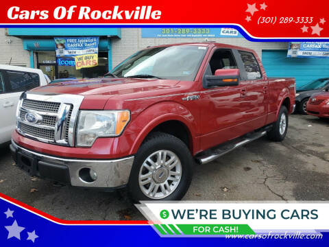 2010 Ford F-150 for sale at Cars Of Rockville in Rockville MD