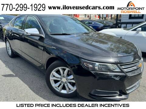 2016 Chevrolet Impala for sale at Motorpoint Roswell in Roswell GA