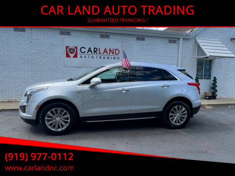 2017 Cadillac XT5 for sale at CAR LAND  AUTO TRADING in Raleigh NC